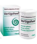 Vertigoheel 50 tablets, dizziness, tinnitus, motion sickness vertigo heel - £23.91 GBP