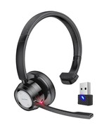 Trucker Bluetooth Headset Wireless Noise Cancelling With Microphone, Usb... - $54.99