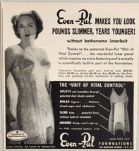 1953? Print Ad Even-Pul Girdles Makes Ladies Look Slimmer New York,NY - £8.11 GBP