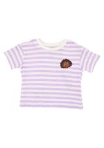 Freeze Girl&#39;s Encanto Embroidered Striped Tee Size 14/16 Pink - £11.47 GBP