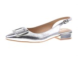 Chinese Laundry Women Sweetie Slingback Shoe Silver Metallic - $48.00