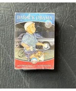 BARACK OBAMA Complete 44-Card Set plus 24K Gold Plated Coin - $231.96 MXN
