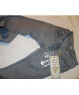 Laguna Beach Jeans Long Beach Straight Leg pants Fleur De Lis sz 23 new - $1,432.08 MXN