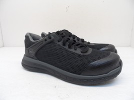 Timberland PRO Women&#39;s Drivetrain Lace-Up CT Work Shoes A1RVH Black Size 6M - £48.39 GBP
