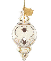 Lenox Pierced Spire Xmas Ornament Gold &amp; Silver Trim 2017 6&quot;H #869902 NEW - $42.90