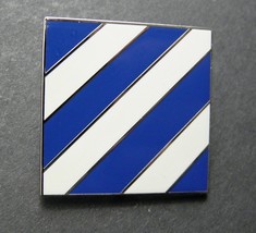US ARMY 3RD INFANTRY DIVISION LAPEL HAT PIN BADGE 1.25 inches Rock of th... - $6.44