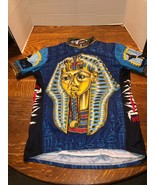 Vintage Primal Ware Cycling Birk Jersey Egyptian King Tut-Nice Condition - $657.49 MXN