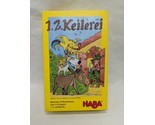 German Edition 1, 2, Keilerei Haba Children&#39;s Board Game Complete - £46.56 GBP