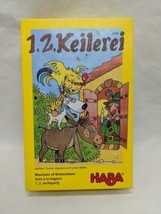 German Edition 1, 2, Keilerei Haba Children&#39;s Board Game Complete - £47.30 GBP