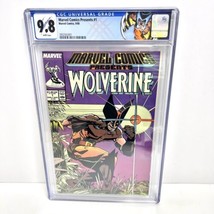 Marvel Comics Presents #1 CGC 9.8 WHITE PAGES 1988 Wolverine Man Thing X-Men - £160.54 GBP