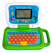 LeapFrog 2 in 1 LeapTop Touch Green Kids Toddler Laptop Tablet Toy SEE VIDEO - £17.69 GBP