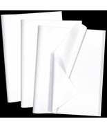120 Sheets White Tissue Paper - Artdly 14 x 20 Inches Recyclable Acid Free - $14.99