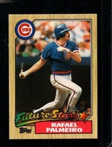 1987 Topps #634 Rafael Palmeiro Nmmt (Rc) Cubs - £2.68 GBP