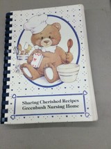 Vintage CookBook Spiral Greenbush Nursing Home Cherished Recipes 1993 Divinity - £31.46 GBP