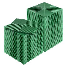 VEVOR Interlocking Drainage Mat, 10&quot; x 10&quot; Modular Interlocking Cushion ... - $112.26