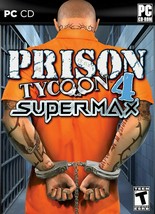 Prison Tycoon 4 Supermax PC Video Game management sim jail warden lockdown - £5.48 GBP