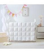 Baby Crib Comforter/Duvet/Blanket All Season 100% Natural White, White, ... - $98.99