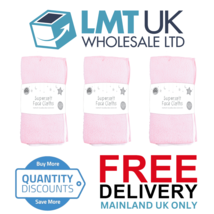 Super Soft Microfibre Baby Face Cloths Perfect For Babies Sensitive Skin PINK - £3.46 GBP