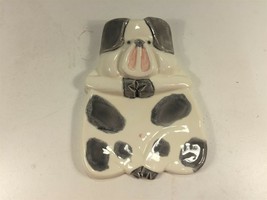 Vintage Cow Spoon Rest Holder Ceramic - $24.99