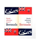 Map Of Bermuda (Vintage 1969) - £1.99 GBP