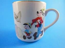 Vintage Disney Mug Cup Mickey Mouse Parade with Goofey Donald  Pluto Dum... - $10.88