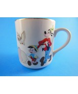 Vintage Disney Mug Cup Mickey Mouse Parade with Goofey Donald  Pluto Dum... - $10.88