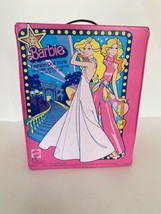 Vintage Mattel Superstar Barbie Pink 1977 Fashion Doll Trunk Case Large 13x10 - £15.08 GBP