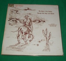 1966 Vinyl 33LP Record Story Cowboy Through His Song Ballad Fieldston School Vtg - £12,762.51 GBP