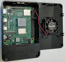 Raspberry Pi 4 model B w/ Canakit case &amp; cooling fan, Free VPN service &amp;... - £38.83 GBP