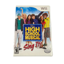 Disney High School Musical Sing It! Nintendo Wii Video Game 2007 - £5.11 GBP