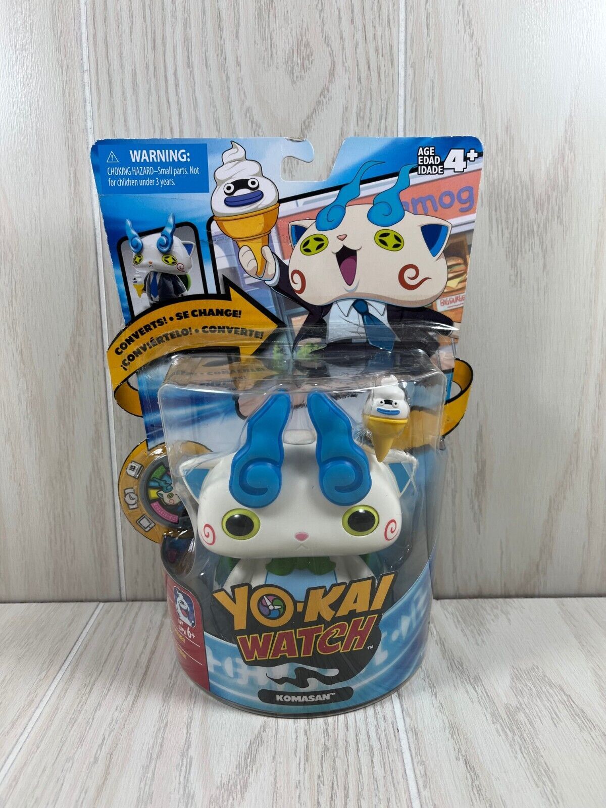 Primary image for Yo-Kai Watch Komasan Medal Moments converts converting figure in package Hasbro