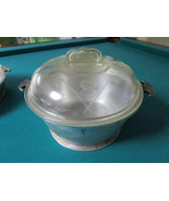 Guardian Service Ware HAMMERED Aluminum FOOTED Casserole Tureen W/COVER ... - $105.92