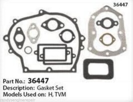 36447 Genuine Tecumseh Engine Rebuild Gasket Set Sears Craftsman Toro - $19.98