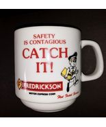 Fredrickson Motor Express Corp. Ceramic Mug Cup Vintage Catch It! Fleet ... - $13.00