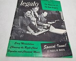 Legato The Magazine of the Home Organist Volume 1, Number 4 1952 - $12.98
