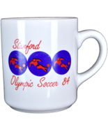 Stanford Olympic Soccer 1984 Vintage Coffee Mug Cup Summer Palo Alto NorCal - $23.97