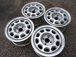 Very Nice FORD 15" x 7" alum. factory wheels-E7SC-1007-CA-4 lug 4 1/2" - £187.72 GBP