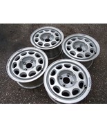 Very Nice FORD 15&quot; x 7&quot; alum. factory wheels-E7SC-1007-CA-4 lug 4 1/2&quot; - £189.48 GBP