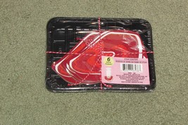 .Cardboard Steak Coasters - 6 In Pkg (Hall B) - £1.59 GBP