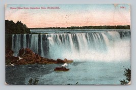 Horse Shoe Falls from Canadian Side Niagara Falls New York 1908 DB Postcard M14 - $2.92