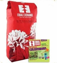 Equal Exchange Organic Coffee Colombian Bulk Whole Bean Single Origins 5 lb. - £68.27 GBP