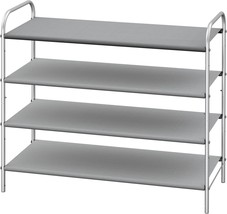 Simple Houseware 4-Tier Shoe Rack Storage Organizer 20-Pair, - £32.19 GBP