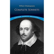 Complete Sonnets (Dover Thrift Editions) William Shakespeare - £2.24 GBP