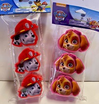 Paw Patrol Treat Containers or Party Favors - MARSHALL or SKYE 3-Pack NEW - £2.66 GBP