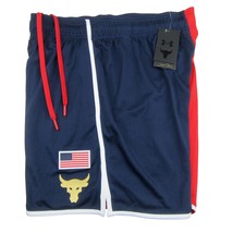 Under Armour Project Rock Training RWB Shorts Mens Size Small NEW 138331... - $39.99