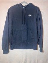 Nike SZ S Active Sportswear Long Sleeve Fleece Pullover Hoodie Q13 - $19.79