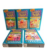 Disney Winnie the Pooh Learning VHS Lot of 5 - €34,39 EUR