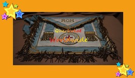 VINTAGE MASONS MASONIC APRONS REGALIA ROH GRAND EXECUTIVE BANNER - £171.76 GBP