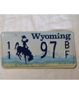 VINTAGE WYOMING LICENSE PLATES (PAIR)  NO LONGER IN USE-  PARK COUNTY 11... - $18.00