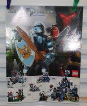 LEGO Knights Kingdom Poster The Grand Tournament Vladek Encounter Border... - £3.88 GBP